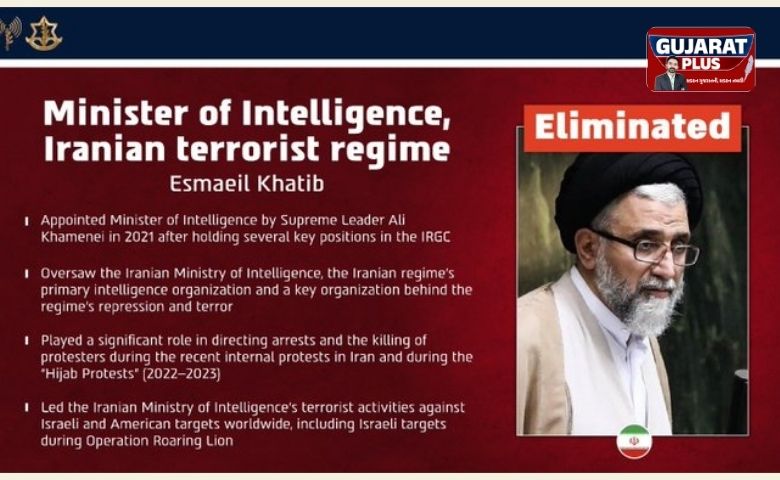 Israel-Iran War: ઈરાનને વધુ એક મોટો ફટકો, સુરક્ષા ચીફ લારીજાની બાદ હવે ખુફિયા મંત્રી ઇસ્માઇલ ખાતિબ પણ ઠેર!