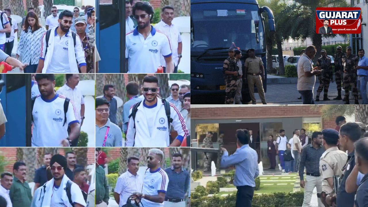 IND vs NZ: ફાઈનલ મેચ રમવા માટે ટીમ ઈન્ડિયા અમદાવાદ પહોંચી, એરપોર્ટ પર જોવા મળ્યો ઉત્સાહ