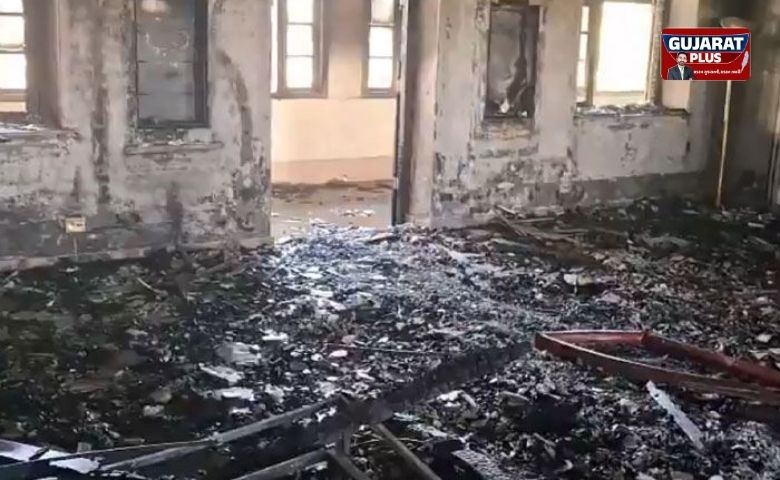 મોરબી સમાચાર, ન્યૂ પેલેસ આગ, રાજવી પરિવાર મોરબી, ફાયર બ્રિગેડ રેસ્ક્યૂ, ગુજરાત સમાચાર, Morbi News.