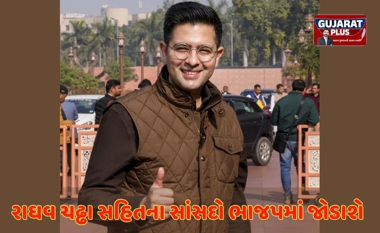 રાઘવ ચઢ્ઢા સહિતના સાંસદો ભાજપમાં જોડાશે