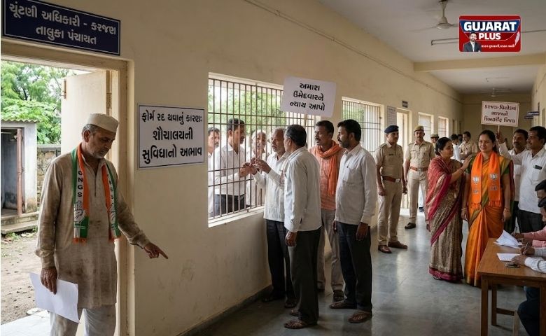 વડોદરા: શૌચાલય ના મુદ્દે કોંગ્રેસના ફોર્મ રદ, કરજણ અને શિનોરમાં ભાજપનો બિનહરીફ વિજય