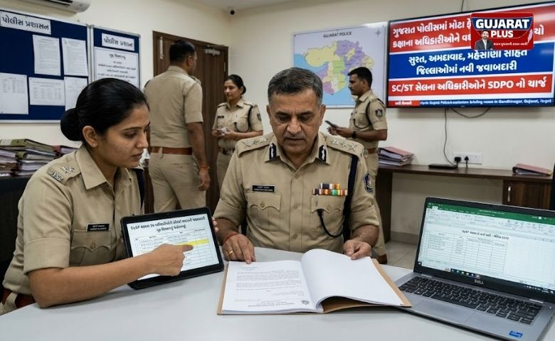 ગુજરાત પોલીસમાં મોટા ફેરફાર: DySP કક્ષાના 35 અધિકારીઓને સોંપાઈ વધારાની જવાબદારી, ગૃહ વિભાગનું જાહેરનામું