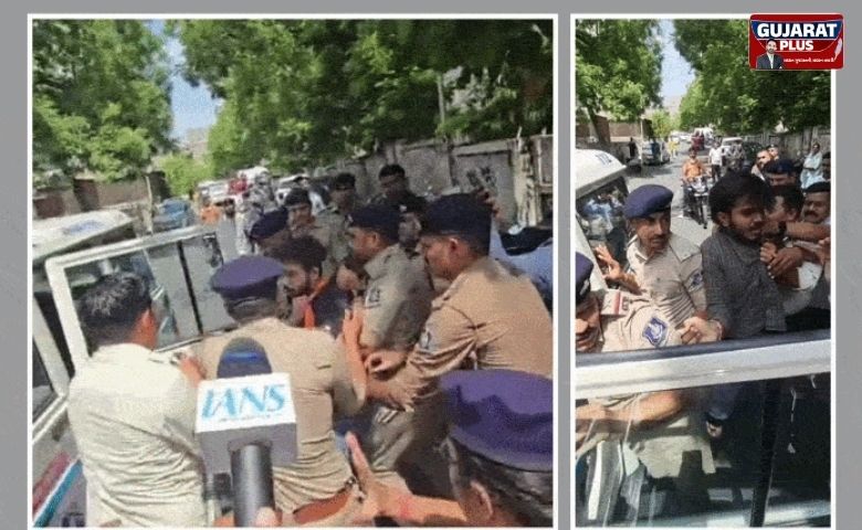 અમદાવાદમાં NEET પરીક્ષામાં મોટો હોબાળો: હિજાબ અને કંઠી મુદ્દે VHP-AIMIM સામસામે, 3 લોકોની અટકાયત