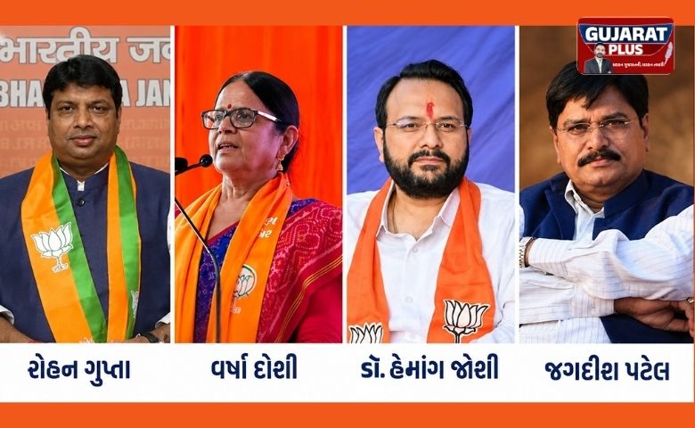 ભાજપ રાષ્ટ્રીય સંગઠનમાં ગુજરાતનો દબદબો: 6 વર્ષ બાદ 4 નેતાઓને સ્થાન, રોહન ગુપ્તાને મળ્યું સરપ્રાઈઝ પદ