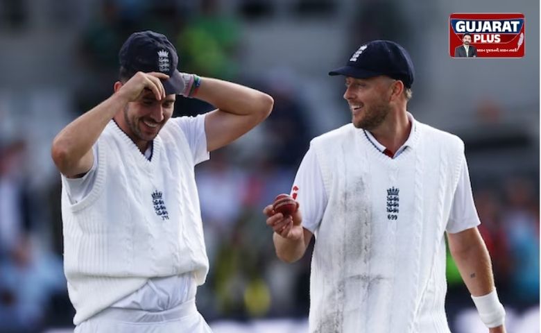 ENG vs PAK 1st Test: બંને બોલરોએ ઝડપી 5-5 વિકેટ, પછી મેચ બોલના બે ટુકડા કરી વહેંચી લીધો; રોબિન્સન અને ટંગની અનોખી ઉજવણી URL Slug: eng-vs-pak-1st-test-robinson-tongue-five-wickets-split-match-ball Meta Description: ઇંગ્લેન્ડના ઓલી રોબિન્સન અને જોશ ટંગે પાકિસ્તાન સામે 5-5 વિકેટ ઝડપી મેચ બોલ અડધો-અડધો વહેંચી એક અનોખી યાદગીરી બનાવી છે. Tags / Focus Keywords: ENG vs PAK Test, Ollie Robinson, Josh Tongue, England Cricket, Headingley Test, Cricket News Gujarati, Test Cricket Records ઇંગ્લેન્ડના ઓલી રોબિન્સન અને જોશ ટંગે પાકિસ્તાન સામે 5-5 વિકેટ ઝડપી મેચ બોલ અડધો-અડધો વહેંચી એક અનોખી યાદગીરી બનાવી છે. હેડિંગ્લે ખાતે રમાઈ રહેલી પ્રથમ ટેસ્ટ મેચના પ્રથમ દિવસે પાકિસ્તાનની આખી ટીમ માત્ર 171 રનમાં ઓલઆઉટ થઈ ગઈ હતી, જેમાં આ બંને ઝડપી બોલરોએ તમામ 10 વિકેટો પર કબજો જમાવ્યો હતો. મેચ બોલના બે ટુકડા કરી વહેંચી લીધો: અનોખો ઉકેલ: ક્રિકેટમાં 5 વિકેટ લેનાર બોલરને મેચ બોલ સ્મૃતિચિહ્ન તરીકે રાખવાની પરંપરા છે. બંને બોલરોએ પાંચ-પાંચ વિકેટ લેતાં ગ્રાઉન્ડ સ્ટાફ પાસે બોલને વચ્ચેથી કપાવી બંનેએ અડધો-અડધો ભાગ યાદગીરી તરીકે વહેંચી લીધો હતો. ઐતિહાસિક સિદ્ધિ: ટેસ્ટ ક્રિકેટ ઇનિંગ્સમાં ઇંગ્લેન્ડના બે બોલરોએ એકસાથે 5-5 વિકેટ ઝડપી હોય તેવી આ છેલ્લા 20 વર્ષમાં માત્ર બીજી ઘટના છે. અગાઉ 2006માં સ્ટીવ હાર્મિસન અને મોન્ટી પાનેસર સામે આ રેકોર્ડ નોંધાયો હતો. બોલિંગ પ્રદર્શન અને મેચની સ્થિતિ: ઓલી રોબિન્સન: 5/51 (મેચના પહેલા જ બોલે પાકિસ્તાનની પ્રથમ વિકેટ ઝડપી). જોશ ટંગ: 5/46 (પાકિસ્તાનના મિડલ અને લોઅર ઓર્ડરને ધ્વસ્ત કર્યો). પાકિસ્તાનનો ધબડકો: પાકિસ્તાને પોતાની છેલ્લી 8 વિકેટ માત્ર 74 રનમાં ગુમાવી હતી અને સમગ્ર ટીમ 49 ઓવરમાં 171 રને સમેટાઈ ગઈ હતી. ઇંગ્લેન્ડનો વળતો પ્રહાર: પ્રથમ દિવસના અંતે ઇંગ્લેન્ડે 2 વિકેટે 112 રન બનાવ્યા હતા અને પાકિસ્તાનના સ્કોરથી હજુ માત્ર 59 રન પાછળ છે.