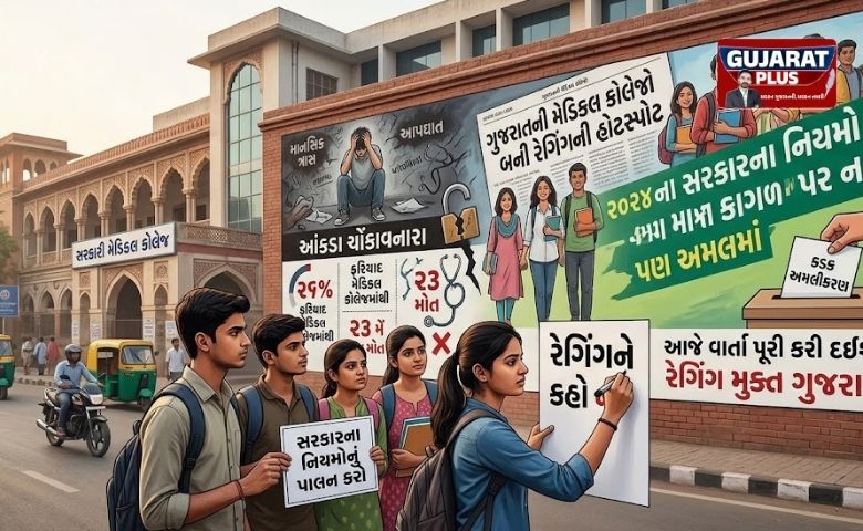 ગુજરાતની મેડિકલ કોલેજો બની રેગિંગની 'હોટસ્પોટ', 2024ના સરકારી નિયમો કાગળ પર; આંકડા ચોંકાવનારા